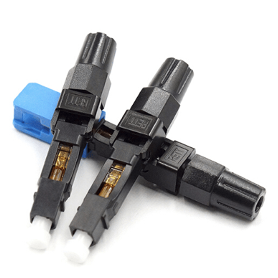 Fast Conector 09/125 SC/UPC Simplex para cable plano FTTH Cable MOQ/MPQ ...